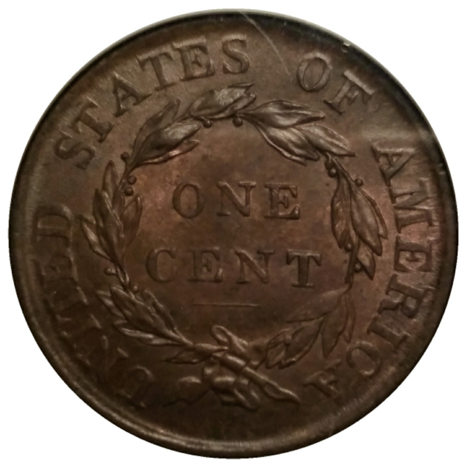 1818-1c-Matron-Head-Large-Cent-#3